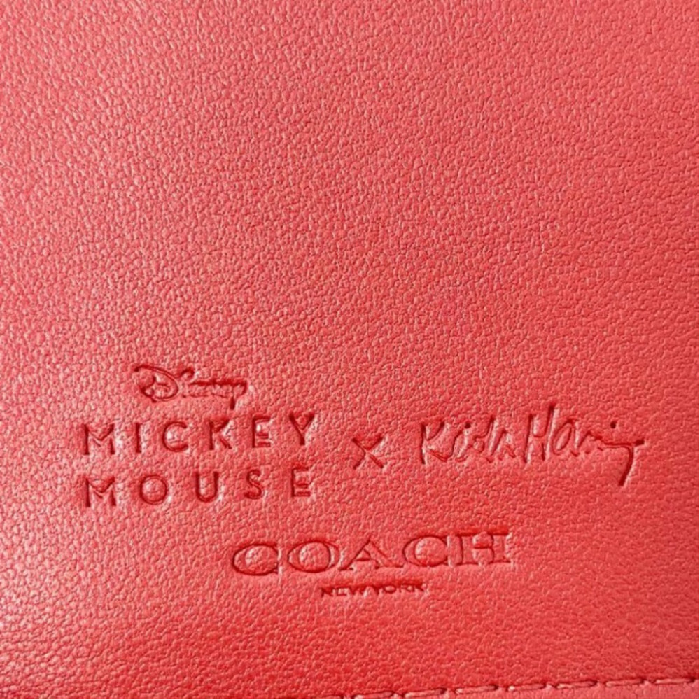 Disney Mickey Mouse X Keith Haring Medium Id Zip Wallet - Picture 4 of 5